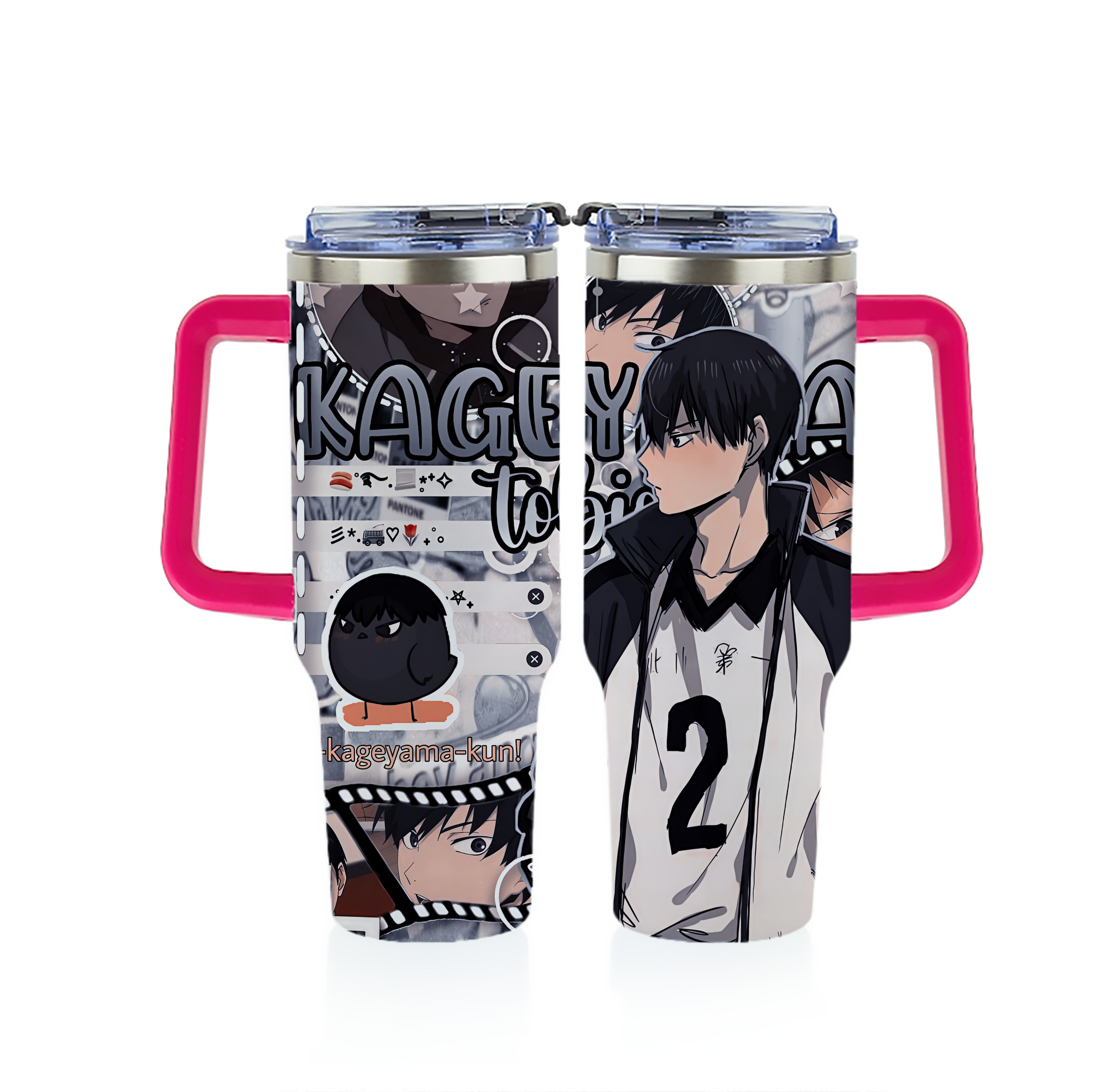 （画像用） ハイキュー!! Haikyu!! 1200ｍLフルプリント車用タンブラー